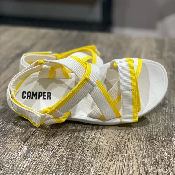Camper Women's Match Flat Sandal - Picture 5 of 9